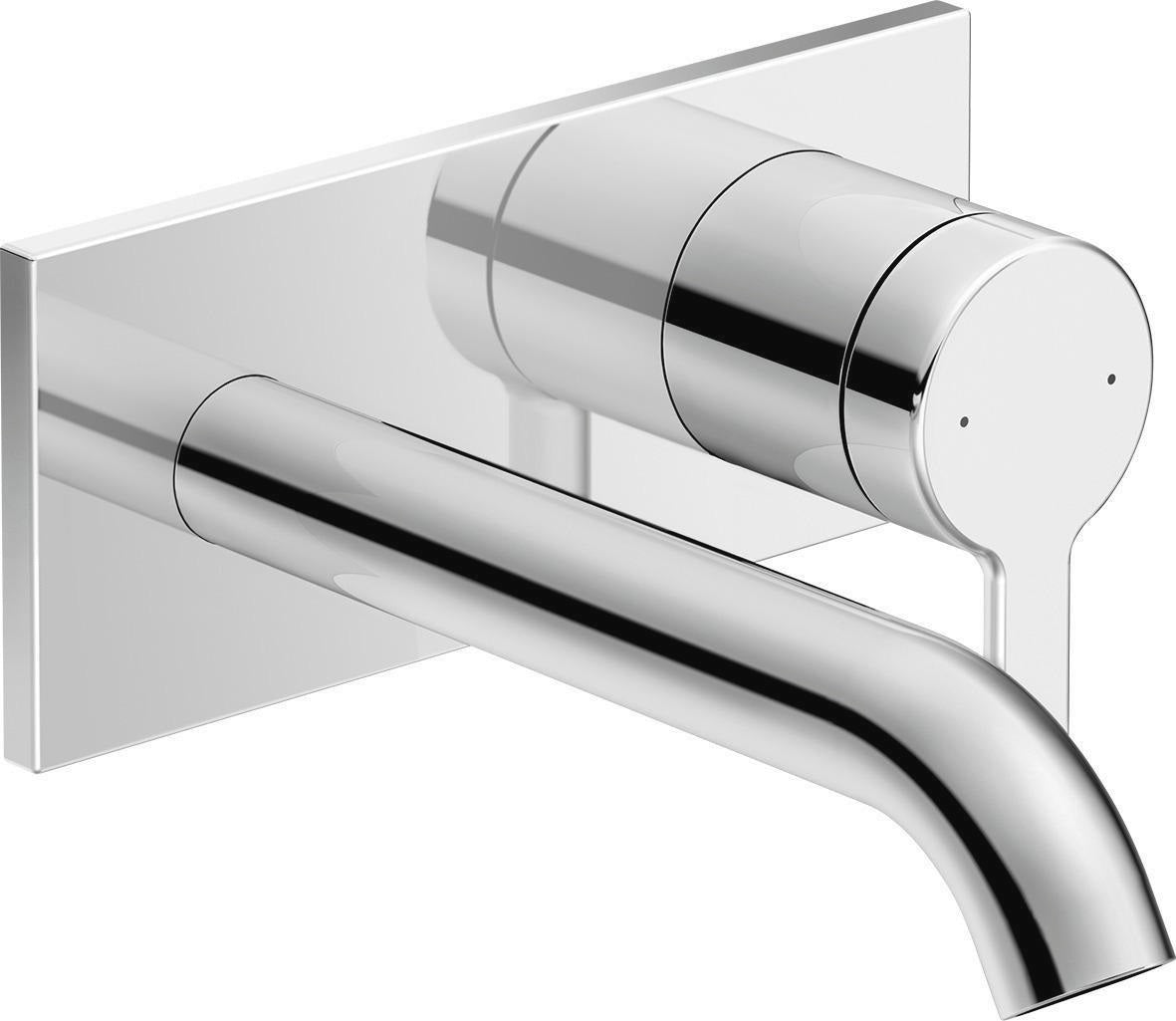 DURAVIT C.1 Einhebel-Waschtischmischer Unterputz 174 mm Schwarz Matt ohne Zugstange