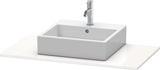 DURAVIT XSquare Konsole 1000x550x16 mm Taupe super matt – Badmöbel Waschtischplatte