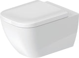 Duravit Wand-WC Happy D.2 spülrandlos 540 mm Anthrazit Matt Tiefspüler