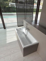 DURAVIT C.1 Einhebel-Wannenmischer Aufputz – Keramikmischsystem, Schwarz Matt, 189,5 mm