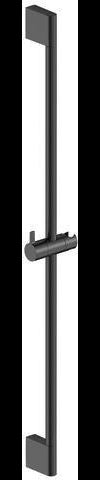 DURAVIT Brausestange 900 mm schwarz matt – Höhenverstellbar mit verdeckter Befestigung