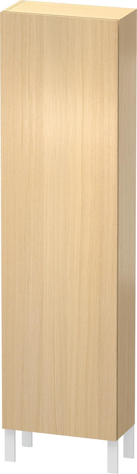 DURAVIT Hochschrank L-Cube 243x500x1760mm 1 Tür mediterrane Eiche wandhängend