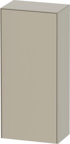 Duravit Halbhochschrank White Tulip 400 mm, 1 Tür, seidenmatt weiß, Designer Philippe Starck