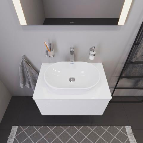 DURAVIT Licht & Spiegel Wandspiegel 600x700mm beleuchtet mit Schalter IP44