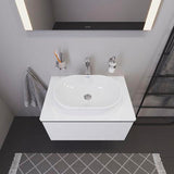 DURAVIT Licht & Spiegel Wandspiegel 600x700mm beleuchtet mit Schalter IP44