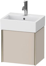 Duravit Waschtischunterbau XVIU 397x434x334mm Pro Cha ma TA li ta s-matt – wandhängend mit Aluminiumprofil