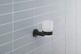 DURAVIT D-Code Glashalter Glas rechts Chrom – Wandmontage Zahnputzbecher mit Befestigungsmaterial