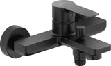 Duravit D-Code 2.0 Einhebel-Wannenmischer Aufputz Keramikmischsystem Schwarz Matt