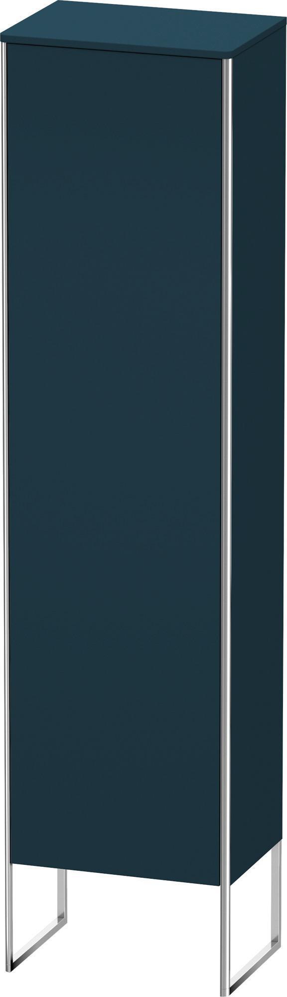 DURAVIT Hochschrank XSquare, bodenstehend, 2016x500x356 mm, Nachtblau Seidenmatt