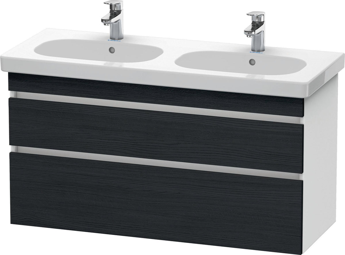Duravit DuraStyle Waschtischunterbau 1150 mm, 2 Schubkästen, weiß matt – wandhängend