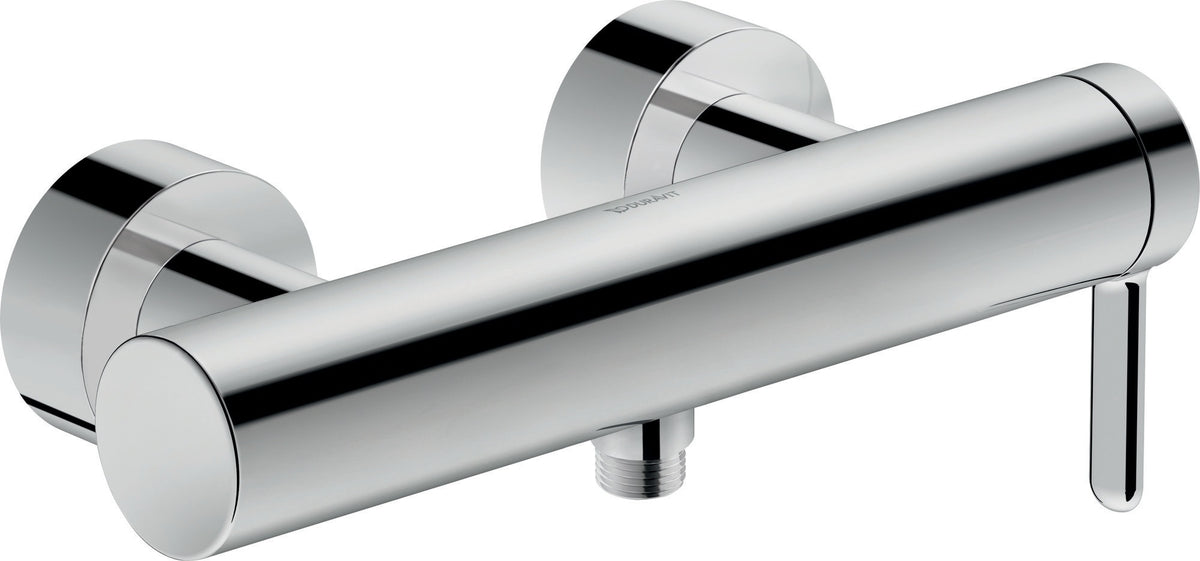 DURAVIT C.1 Einhebel-Brausemischer Aufputz – Keramikmischsystem, Schwarz Matt