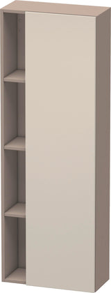 DURAVIT DuraStyle Hochschrank 1400 mm, 1 Tür links, weiß matt – wandhängend mit Soft-Close