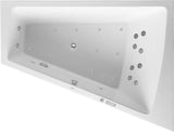 DURAVIT Paiova Whirlwanne 1700x1300mm Weiß Einbau mit Air-System, 12 Luftdüsen