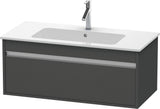 DURAVIT Ketho Waschtischunterbau 1000 mm betongrau matt mit 1 Auszug – ME by Starck Design