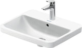 Duravit No.1 Einbauwaschtisch 550 mm weiß mit Überlauf und Hahnlochbank – Sanitärkeramik