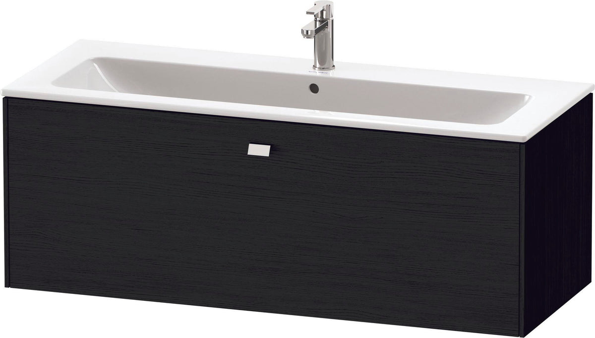 Duravit Brioso Waschtischunterbau 620 mm betongrau matt mit 1 Auszug und Soft-Close
