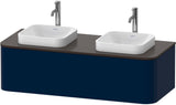 DURAVIT Happy D.2 Konsolenwaschtischunterbau 1300 mm Taupe supermatt mit Tip-On Technik