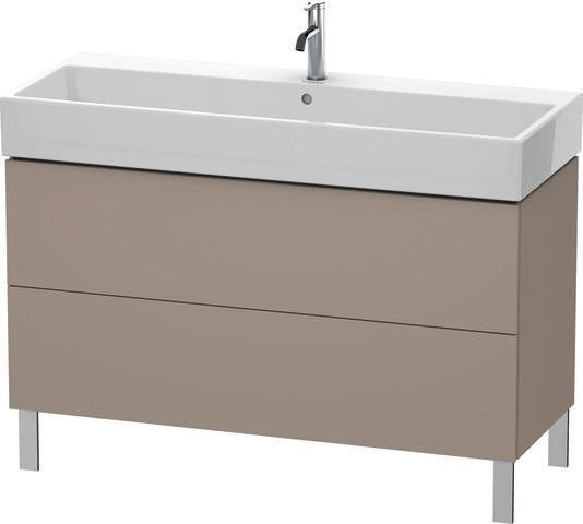 Duravit L-Cube Waschtischunterbau 1184 mm amerikanisch Nussbaum für Vero Air