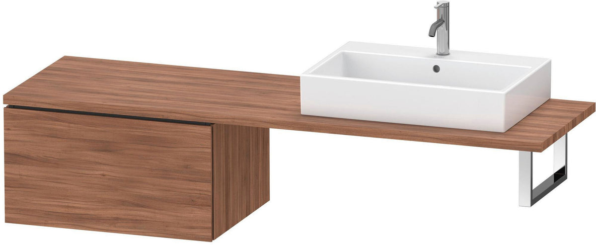 DURAVIT L-Cube Unterschrank 720 mm weiß matt – 1 Auszug, wandhängend, Tip-on