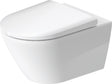 DURAVIT D-Neo Wand-Tiefspül-WC 540 mm spülrandlos weiß inkl. Durafix