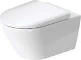 DURAVIT D-Neo Wand-Tiefspül-WC 540 mm spülrandlos weiß inkl. Durafix