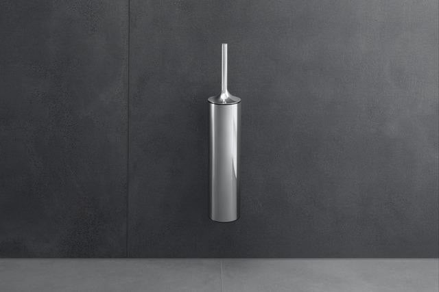 DURAVIT Starck T Bürstengarnitur Chrom wandhängend 80x118x435 mm