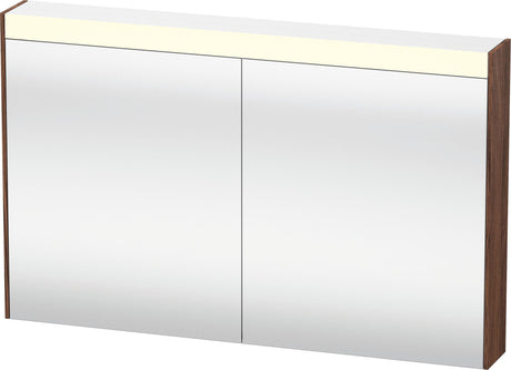 Duravit Spiegelschrank Brioso BR7102 betongrau 820 mm mit LED-Beleuchtung, Steckdose und Soft-Close