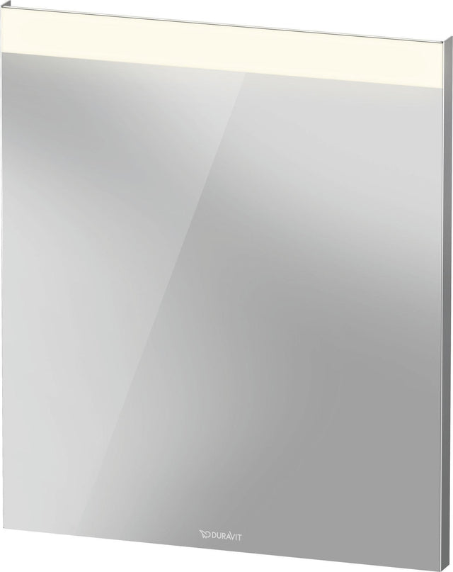 DURAVIT Licht & Spiegel Wandspiegel 600x700mm mit Beleuchtung, Heizung & Sensorschalter – Weiß