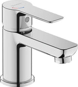 DURAVIT D-Code Einhebel-Waschtischmischer Schwarz mit FreshStart und MinusFlow