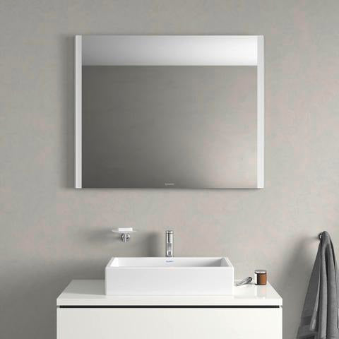 Duravit L-Cube Konsole variabel 550 mm weiß matt – wandhängend, mit Ausschnitt für Waschschüssel