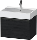 eiche schwarz / 1 Auszug / Waschtischunterbau