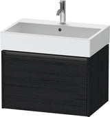 Duravit Waschtischunterbau Ketho.2 wandhängend 684 mm betongrau matt mit 1 Auszug