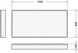 DURAVIT D-Code Duschwanne 1000x700 mm Weiß Sanitäracryl rechteckig
