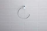 DURAVIT D-Code Handtuchring Chrom – Wandmontage, schwenkbar, 158 mm