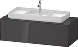 DURAVIT White Tulip Konsolen-Waschtischunterbau 1300 mm, wandhängend, weiß seidenmatt, 1 Auszug