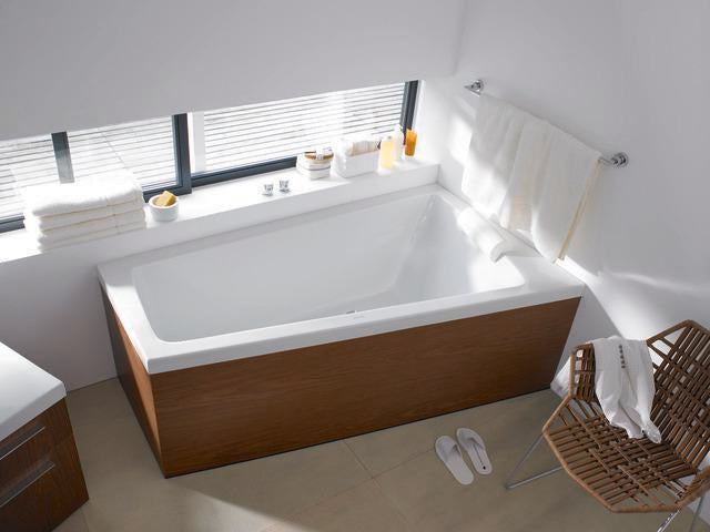 DURAVIT D-Code Handtuchhalter 848 mm Chrom – Wandmontage mit Befestigungsmaterial