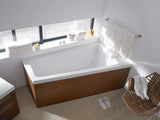 DURAVIT D-Code Handtuchhalter 848 mm Chrom – Wandmontage mit Befestigungsmaterial