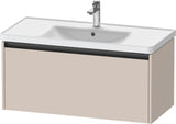 DURAVIT Ketho.2 Waschtischunterbau 984 mm betongrau matt mit Auszug