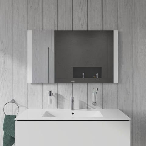 DURAVIT Licht & Spiegel Wandspiegel 1300x700mm mit LED-Beleuchtung und Sensorschalter – Weiß