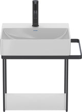 DURAVIT DuraSquare Handwaschbecken 450 mm mit Hahnlochbank, weiß, ohne Überlauf
