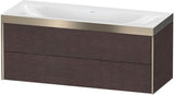 DURAVIT XViu c-bonded Waschtischunterbauset 1200 mm wandhängend mit 2 Schubkästen