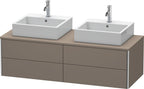 flannel grey seidenmatt / Mitteldichte Faserplatte (MDF) / grau