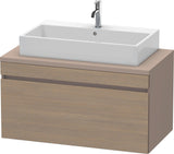 Duravit DuraStyle Konsolenunterschrank 1000 mm Eiche Terra/Weiß Matt mit 1 Auszug
