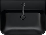 DURAVIT Aufsatzbecken Happy D.2 Plus 500 mm Weiß mit Überlauf und Hahnlochbank
