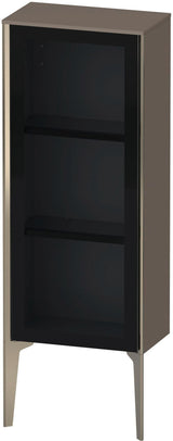 DURAVIT XViu Halbhochschrank 890x400x240 mm, Glastür, dolomiti grey hochglanz