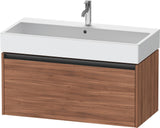 DURAVIT Ketho.2 Waschtischunterbau 984 mm betongrau matt mit 1 Auszug, wandhängend