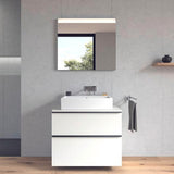 DURAVIT C.1 Einhebel-Waschtischmischer Unterputz 225 mm Schwarz Matt ohne Zugstange