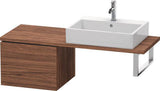 Duravit L-Cube Konsolenunterschrank 520 mm amerikanisch Nussbaum mit Tip-On-Technik