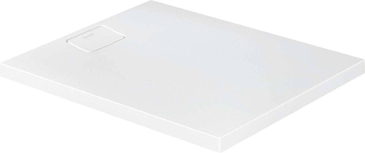 DURAVIT Stonetto Duschwanne 1400x800x50 mm Mineralguss Weiß Matt – Bodenbündig & Rutschhemmend