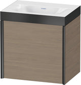 DURAVIT XViu Waschtischunterbauset c-bonded wandhängend 460x450x330 mm Eiche Schwarz